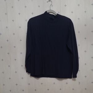 Classic Black Long Sleeve Top